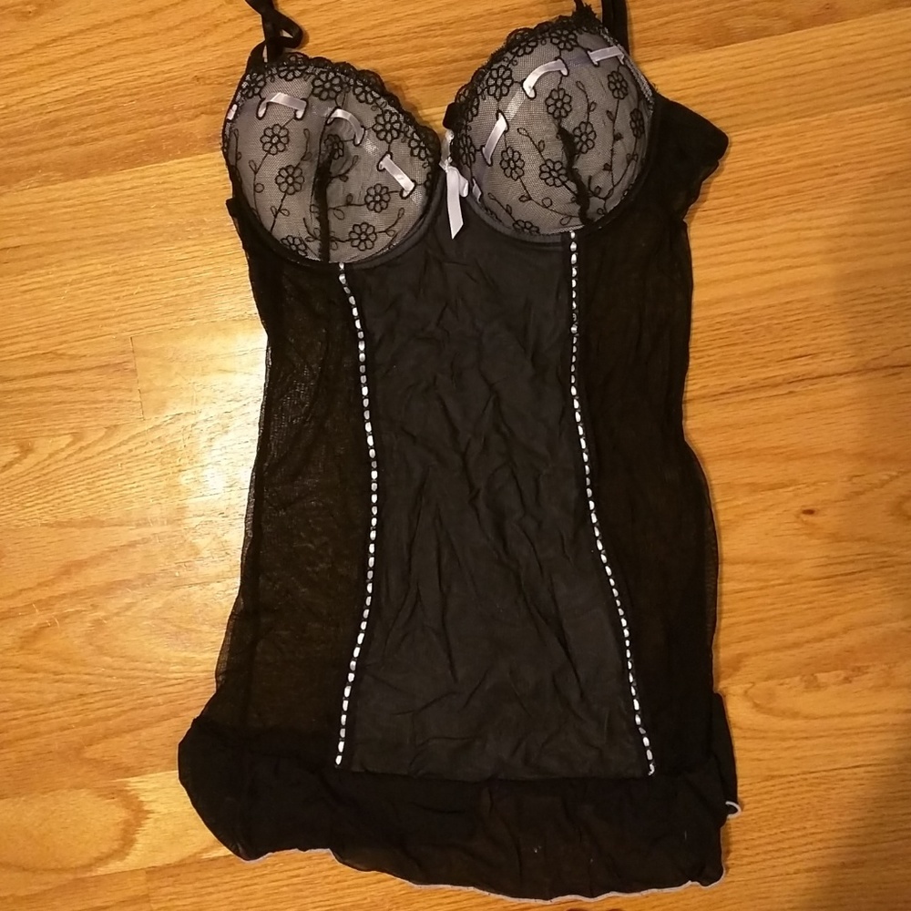 Black lingerie